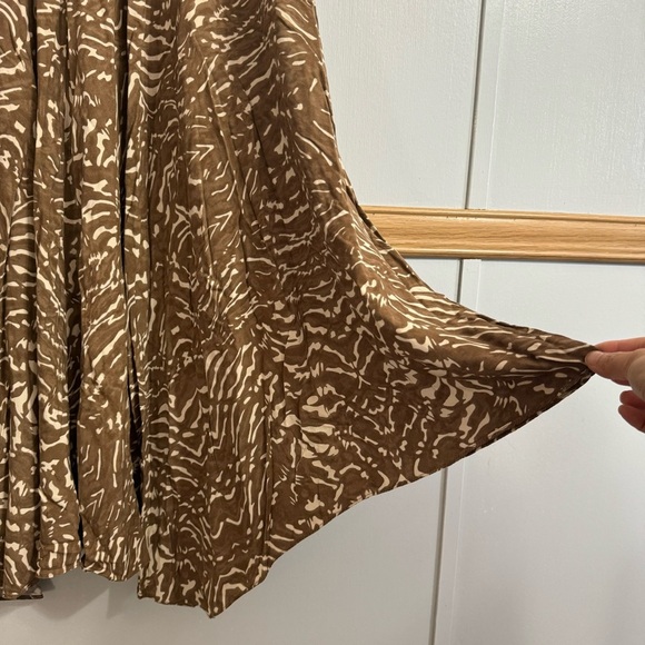 Sundance Animal Print Midi Dress Size 4 - Picture 7 of 9